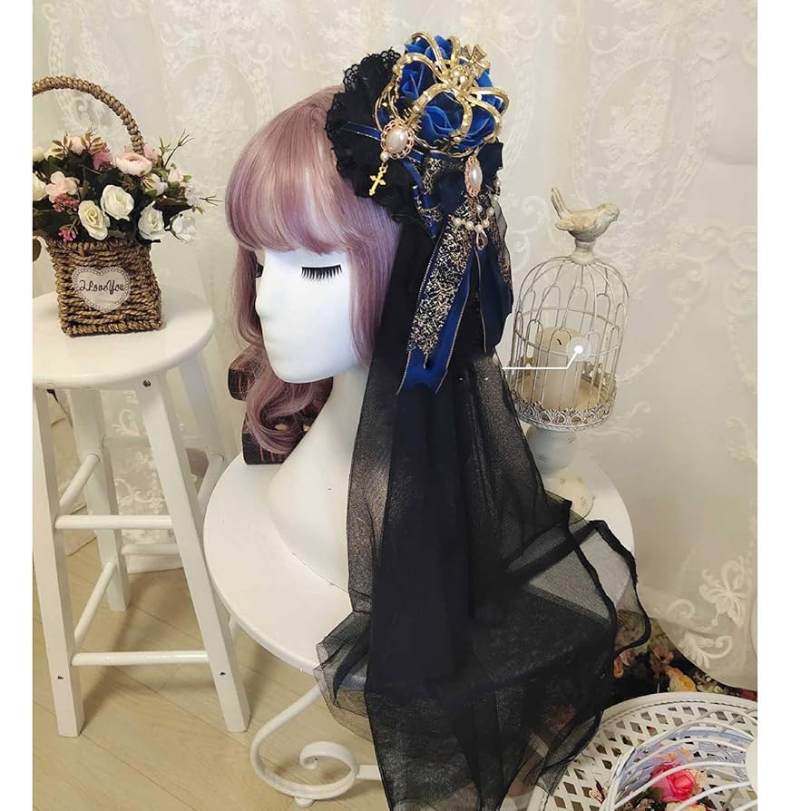 Amazon.co.jp: lolita飾り ロリータ飾り ヘアアクセサリー